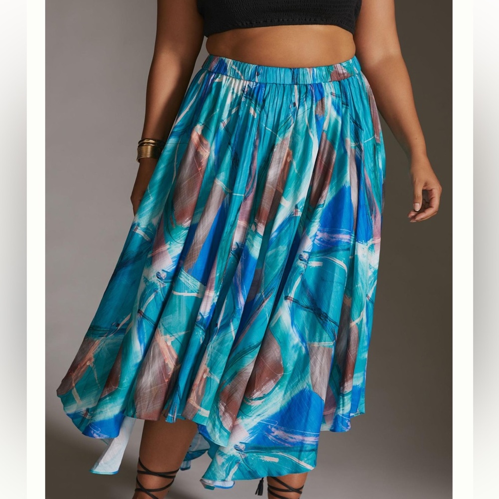 By Anthropologie Sleek A-Line Skirt